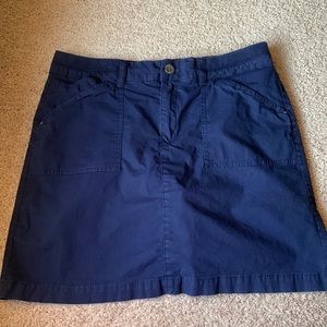 Croft and Barrow Navy Blue SKORT - Size 10
